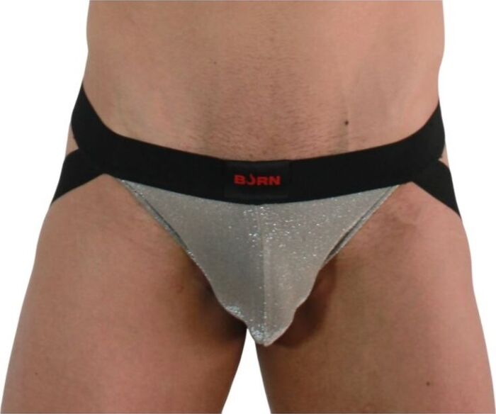 Jockstrap BURN 001 Beige/Negro XL - Sensueel Design Jockstrap BURN 001 Beige/Negro XL - Sensueel Design