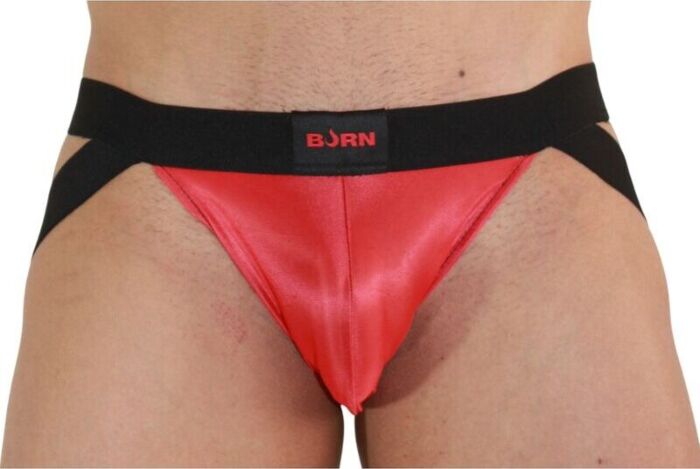 Jockstrap BURN 010 Rood/Zwart - Sensuele Stijl