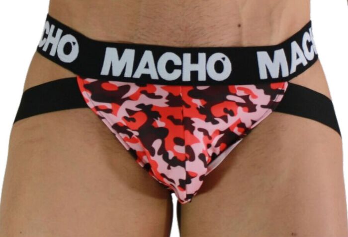 Jockstrap MACHO MX28MR Rood - Perfecte Pasvorm