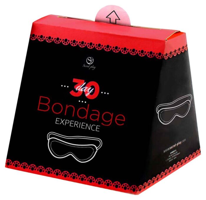 SECRETPLAY 30 dagen bondage-uitdaging kaarten