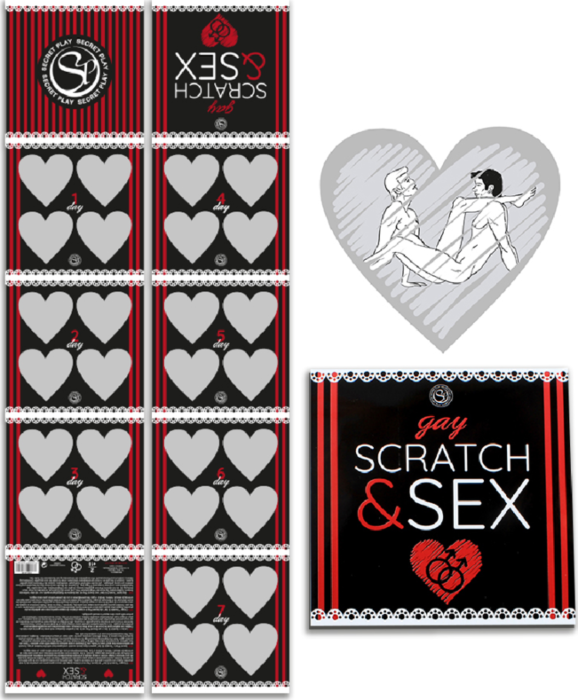 Spellen Secretplay Scratch & Sex voor Gay Koppels