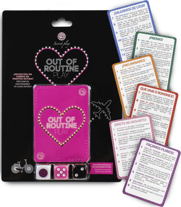 Spel SECRETPLAY – Cambia tu Rutina (ES/EN) Spel SECRETPLAY – Cambia tu Rutina (ES/EN)