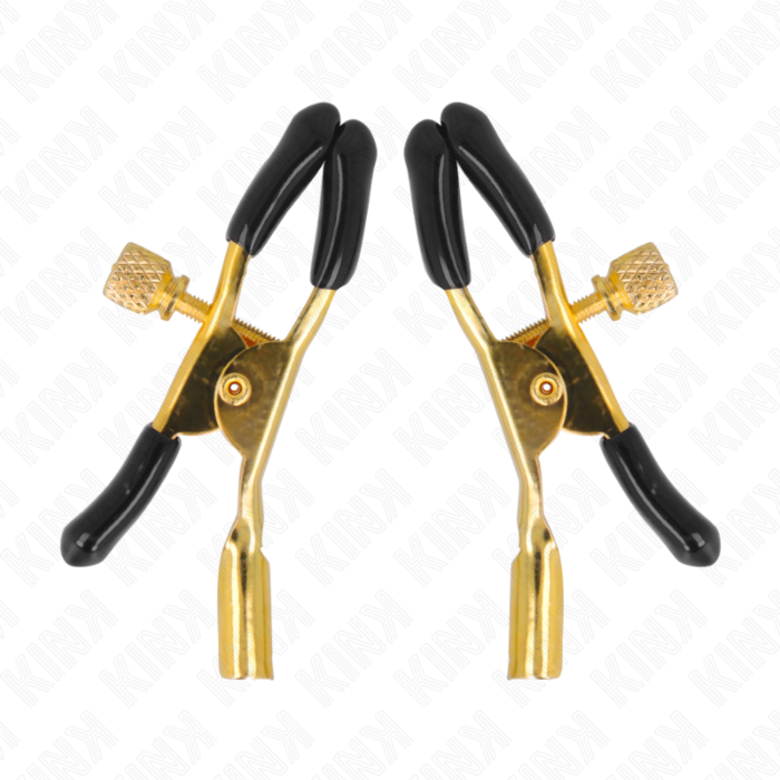 Pinzas Tepel KINK GOLD NIPPLE CLAMPS 6 CM Pinzas Tepel KINK GOLD NIPPLE CLAMPS 6 CM