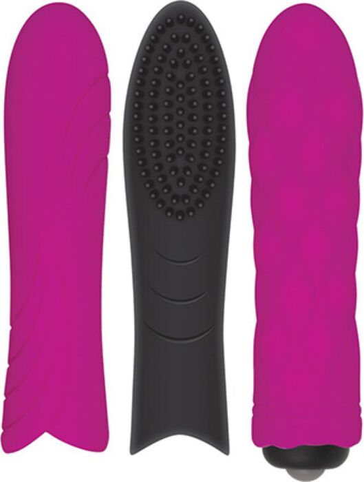 Pleasure Sleeve Trio vibratorset van Evolved met 3 mouwen