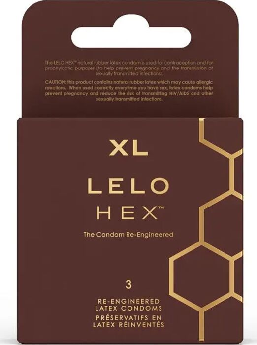 Lelo hex preservativos respect xl 3uds