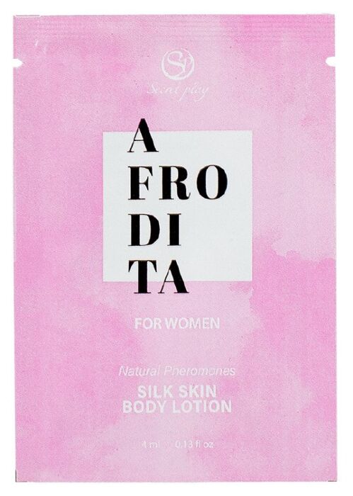 Lichaamslotion Secretplay Afrodita met enkele dosis 4 ml