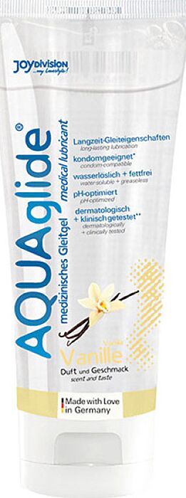 Aquaglide Vainilla waterbasis glijmiddel 100 ml