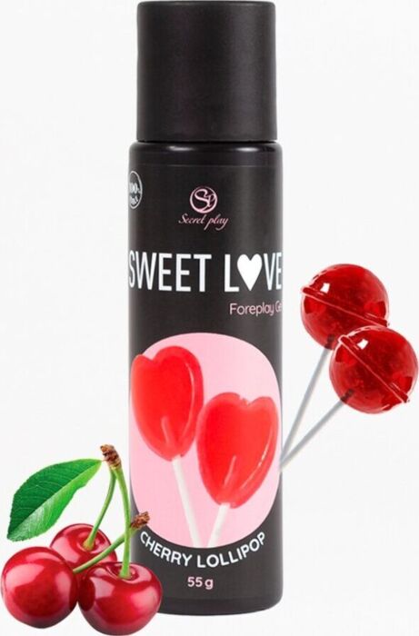 Glijmiddel SECRETPLAY Kersen Lollipop 60 ml Glijmiddel SECRETPLAY Kersen Lollipop 60 ml