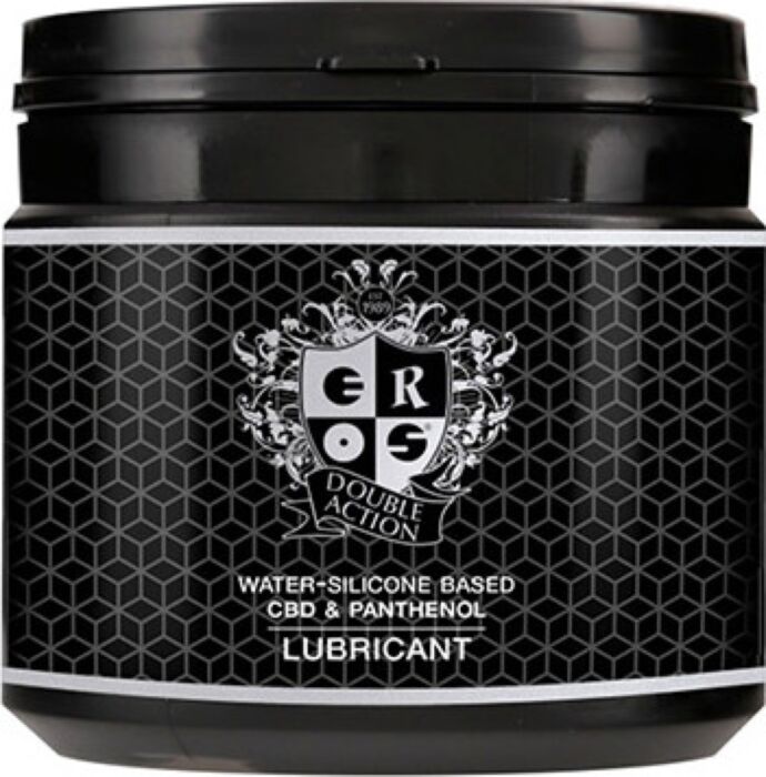 Glijmiddel Eros Double Action CBD & Panthenol 500 ml