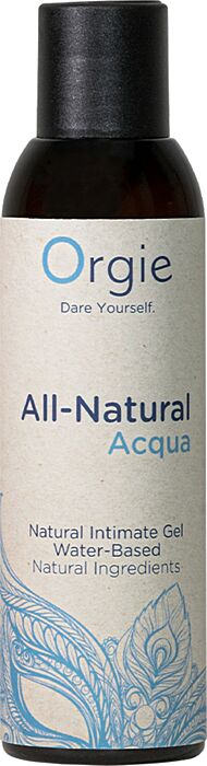 Orgie All-Natural Acqua waterbasis glijmiddel 150 ml Orgie All-Natural Acqua waterbasis glijmiddel 150 ml