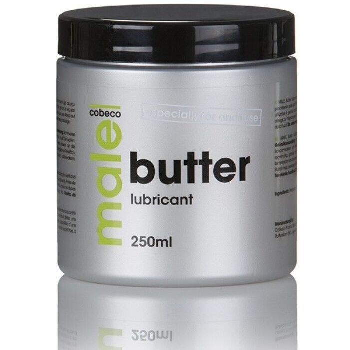 Lubricant Cobeco Male Butter 250ml voor langdurige smering Lubricant Cobeco Male Butter 250ml voor langdurige smering