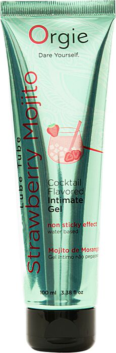 Orgie Lube Tube Cocktail Strawberry Mojito 100ml Orgie Lube Tube Cocktail Strawberry Mojito 100ml