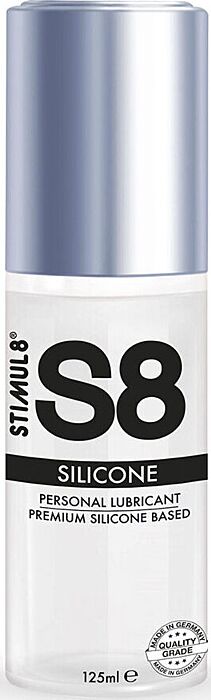 Lubricant STIMUL8 S8 Silicone Premium - Zijdezacht Genot