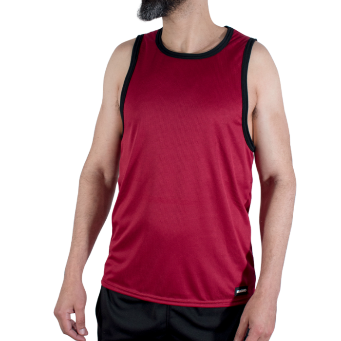Camiseta MACHO MAROON GYM T-SHIRT met sportief ontwerp Camiseta MACHO MAROON GYM T-SHIRT met sportief ontwerp