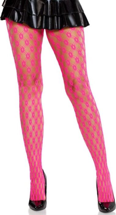 Mallas Leg Avenue Neon Roze Ojaal - Sexy en Stijl