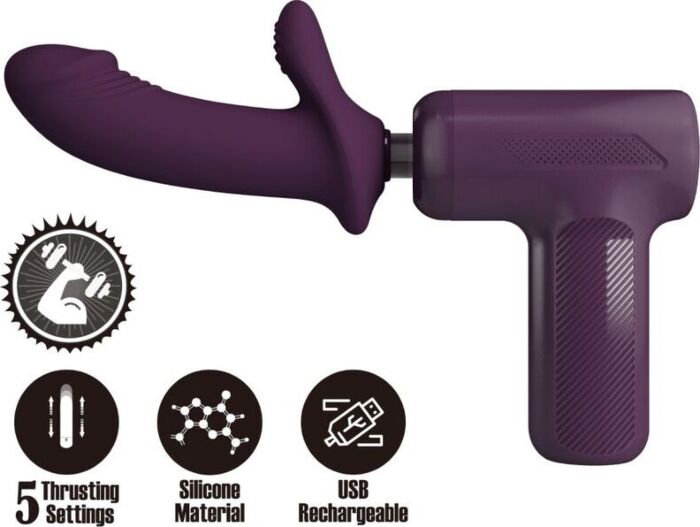 Massager Pretty Love DJ Scholar 5 Stand  - Paars