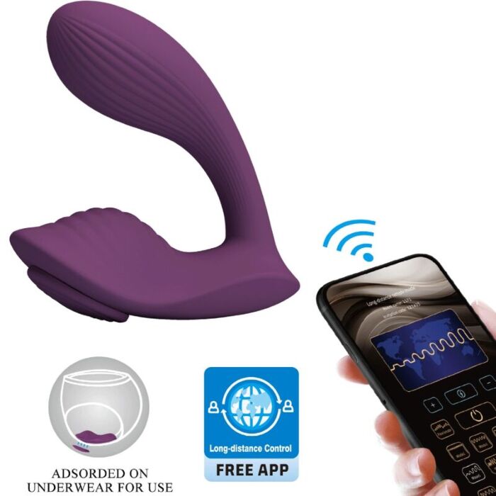 Vibrator Pretty Love Franz met App Controle