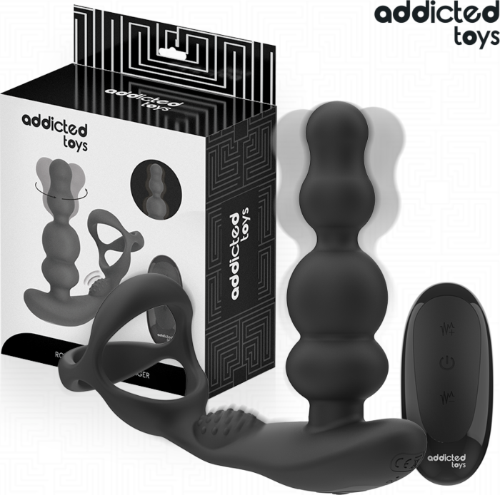 Masssageerder Addicted Toys Rotatorisch Met Afstandsbediening