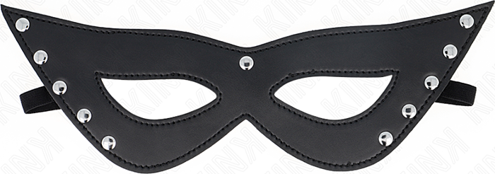 BDSM Masker KINK Met 5 Remaches - Sensualiteit BDSM Masker KINK Met 5 Remaches - Sensualiteit