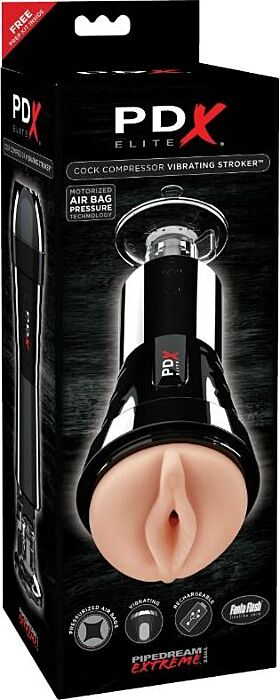 PDX ELITE masturbator met airbag-compressie PDX ELITE masturbator met airbag-compressie