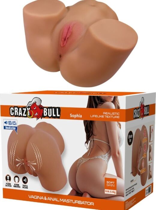 Vibrator Crazy Bull Geriann Realistisch Met Geluid