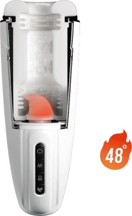 Masturbator Pretty Love Marissa met Vibratie en Warmte Masturbator Pretty Love Marissa met Vibratie en Warmte