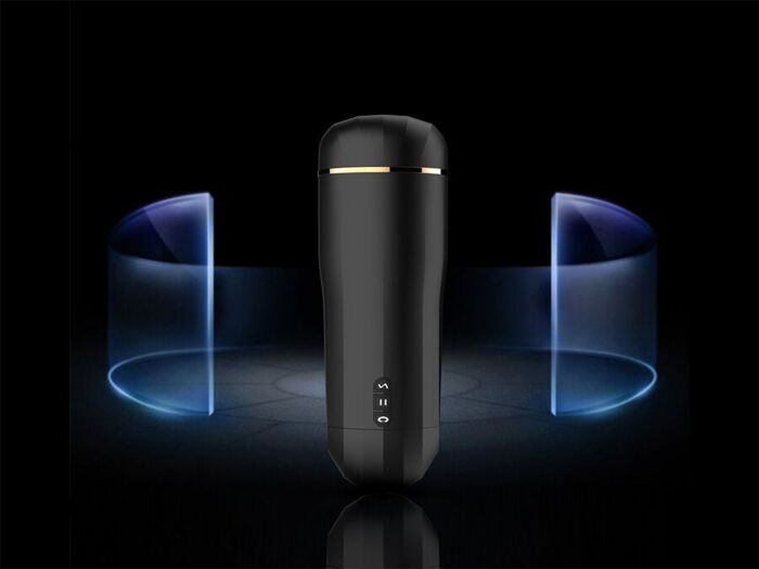 Masturbator SHEQU Snow met Vibratie en Suction