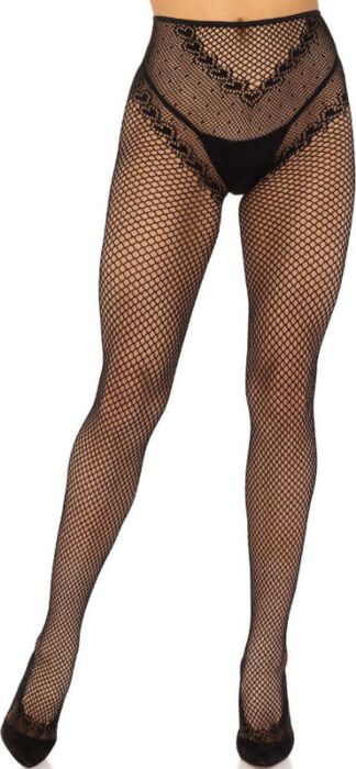 Medias Rejilla Leg Avenue Sin Tijer Negro - Sensualiteit Medias Rejilla Leg Avenue Sin Tijer Negro - Sensualiteit