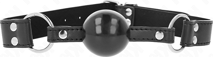 Mordaza KINK 4 cm met Polipiel Correa Mordaza KINK 4 cm met Polipiel Correa