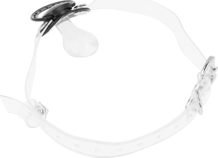 Mordaza OHMAMA FETISH Chupete Transparant - Uniek! Mordaza OHMAMA FETISH Chupete Transparant - Uniek!