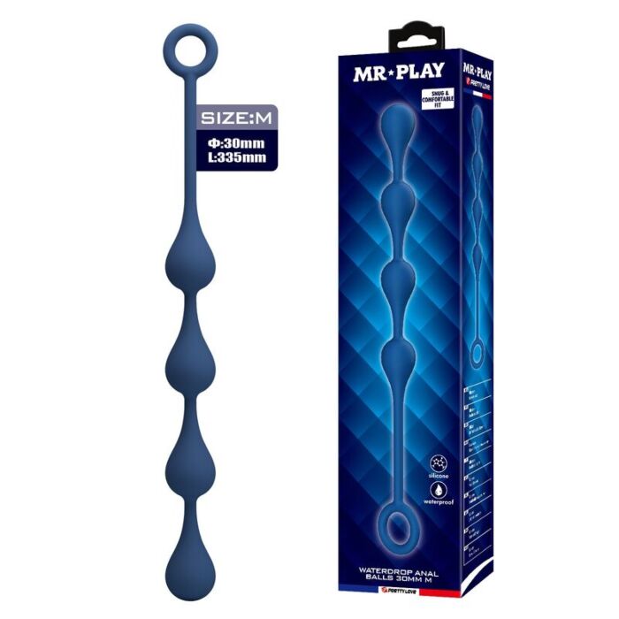 Anale kralen MR PLAY M 33 cm Anale kralen MR PLAY M 33 cm