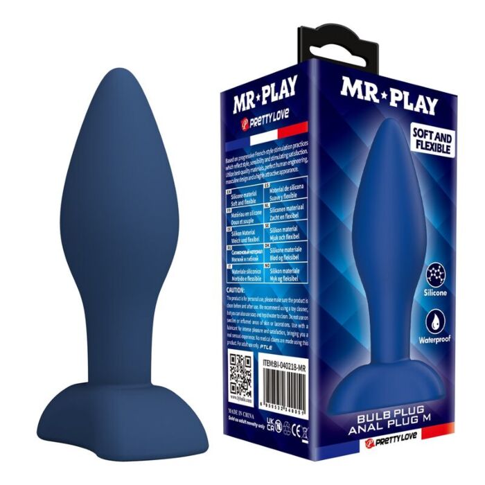 Anaalplug MR PLAY Tapered Siliconen Anaalplug MR PLAY Tapered Siliconen
