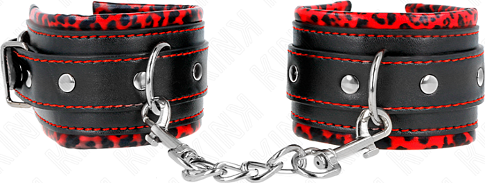 Mu wrist restraint KINK Rood/Zwart Verstelbaar