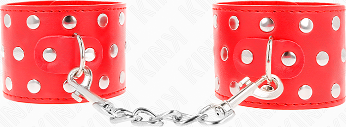 Muinequenas KINK Rood Verstelbaar Met Nieten