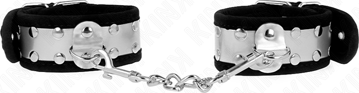 BDSM Muinequers KINK Zwart/Zilver - Luxe Comfort
