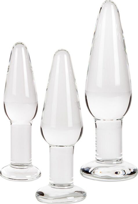 Anaalplug set S Pleasures Crystal APOLLO Anaalplug set S Pleasures Crystal APOLLO