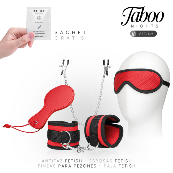 Fetish accessoirepakket TABOO NIGHTS 2: FETISH