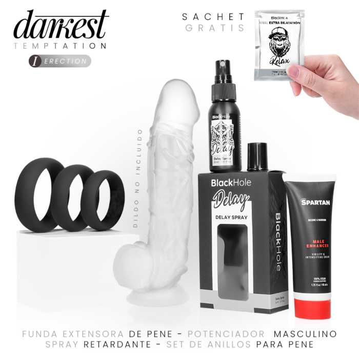 DARKEST TEMPTATION 1: ERECTION pack voor sterkere erectie