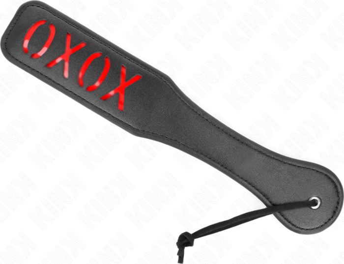 Pala BDSM KINK XOXO Silicona Rood 32x6 cm Pala BDSM KINK XOXO Silicona Rood 32x6 cm