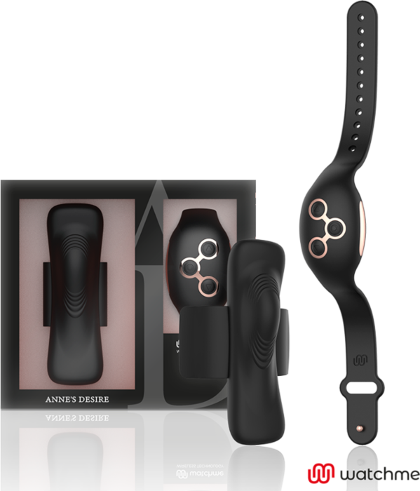 Panty Watchme Zwart/Goud Glanzend