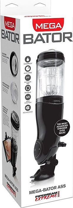 Pdx mega bator usb masturbador masculino ano negro