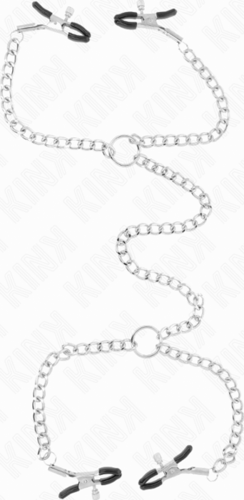 Pinzas voor Pezonen KINK Dubbels 32cm met Kettingen Pinzas voor Pezonen KINK Dubbels 32cm met Kettingen