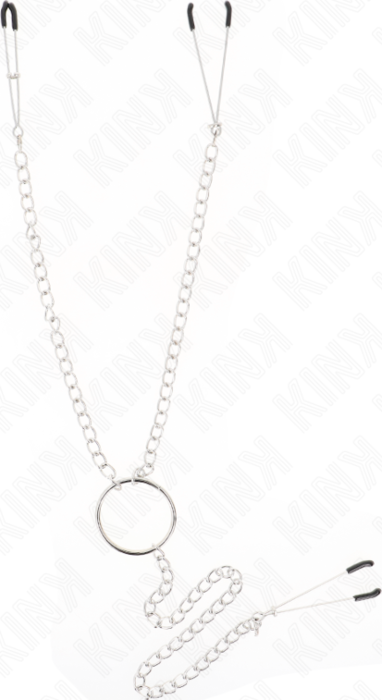 Pinzas voor Pezonen KINK 30 cm met Ketting