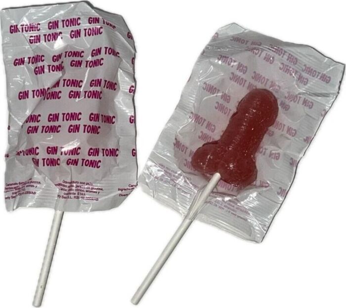 Penislolly DIABLO GOLOSO Gin Tonic Aardbei Penislolly DIABLO GOLOSO Gin Tonic Aardbei
