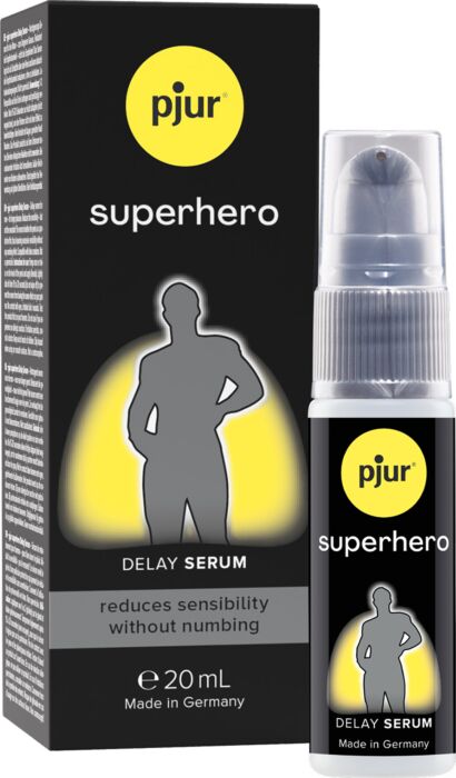 Retardant Serum PJUR Superhero 20 ml - Prolonged Pleasure