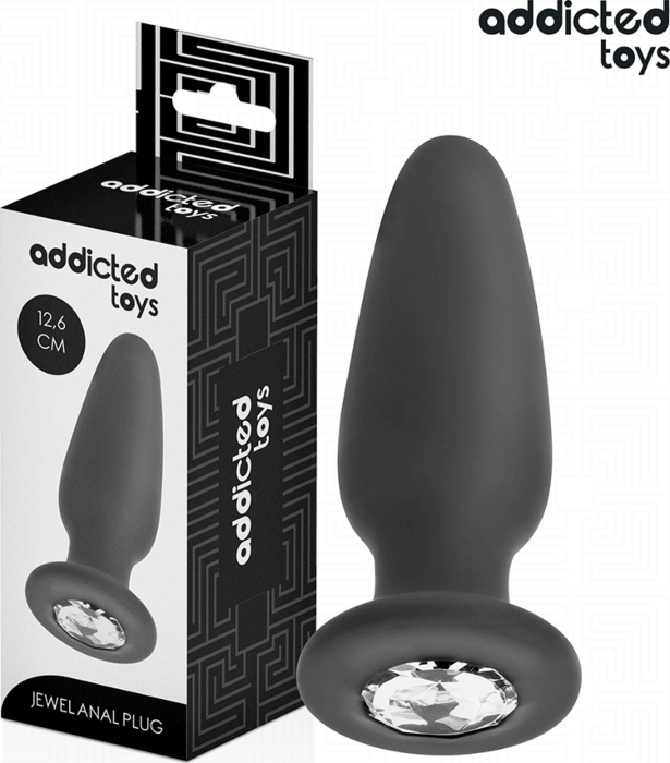 Plug Anal Addicted Toys L - Elegante met Juweel