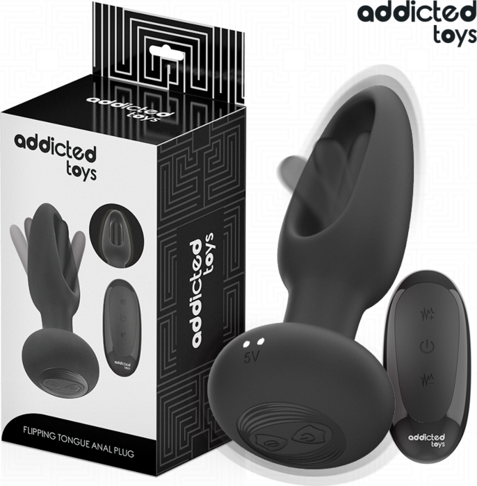 Anal Plug Addicted Toys Met Tong Vibrator Anal Plug Addicted Toys Met Tong Vibrator