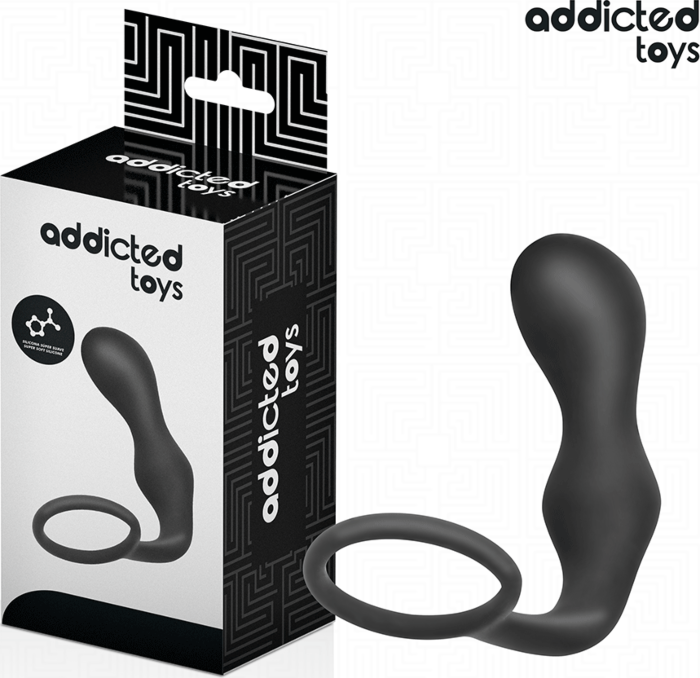 Plug Anal Addicted Toys Model 3 Met Ring