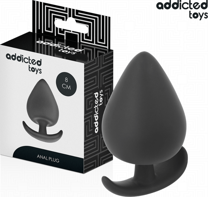 Plug Anal Addicted Toys L 8 cm - Sensatie Volheid Plug Anal Addicted Toys L 8 cm - Sensatie Volheid