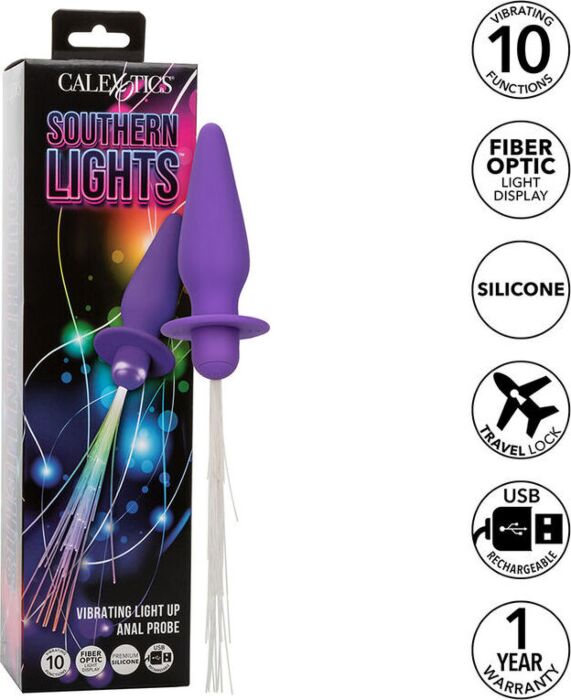 Anal Plug Calexotics Southern Lights Met Licht